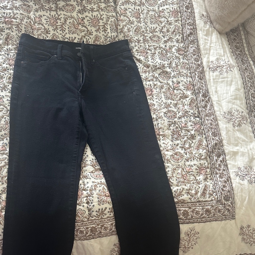 Express Women's Black Boot Cut Jeans